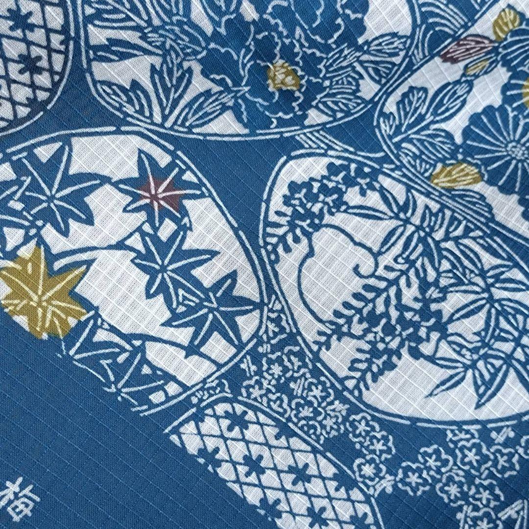 技術保存無形文化財 池泉小紋 綿紅梅反物 summerセール 蔵出しセール