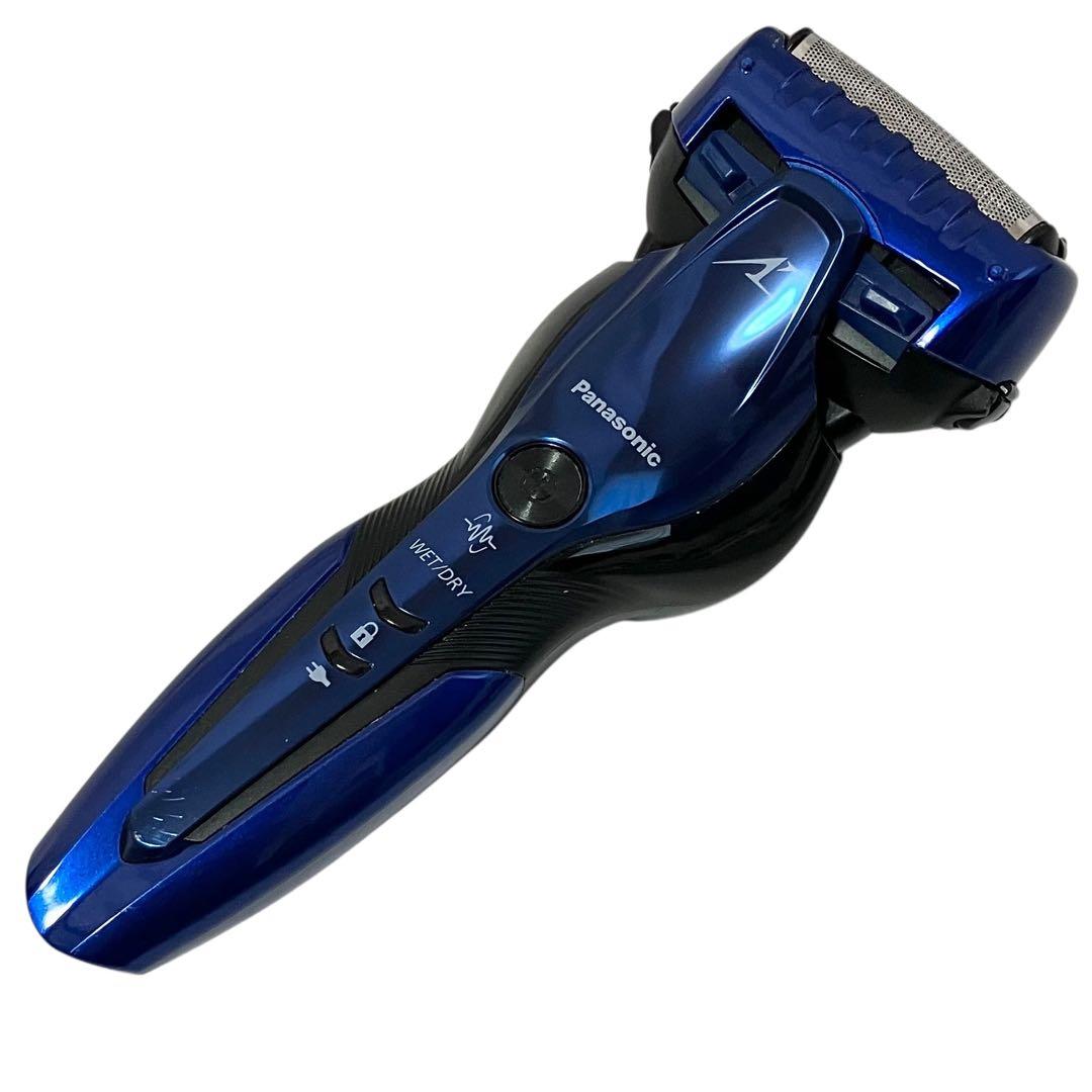 【美品】パナソニック ラムダッシュ メンズシェーバー ES-CST8R-A 青