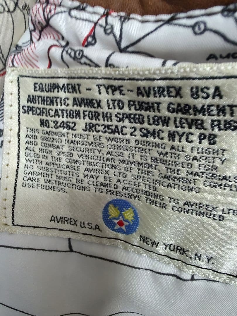 M*i様 TYPE A-2 レザージャケット