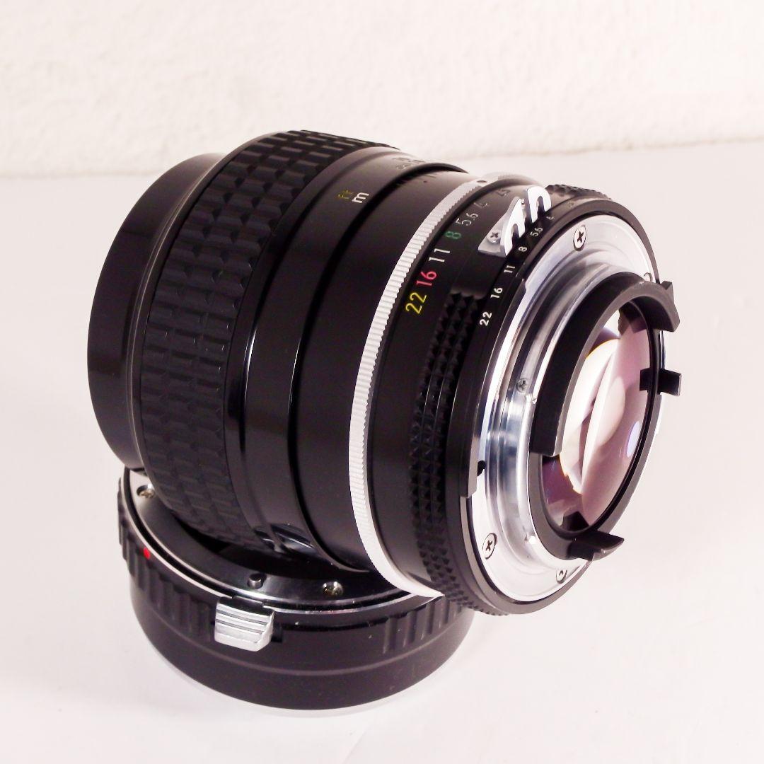 完動美品 ニコン Nikkor Ai 105mm f2.5 光学 外装共 綺麗