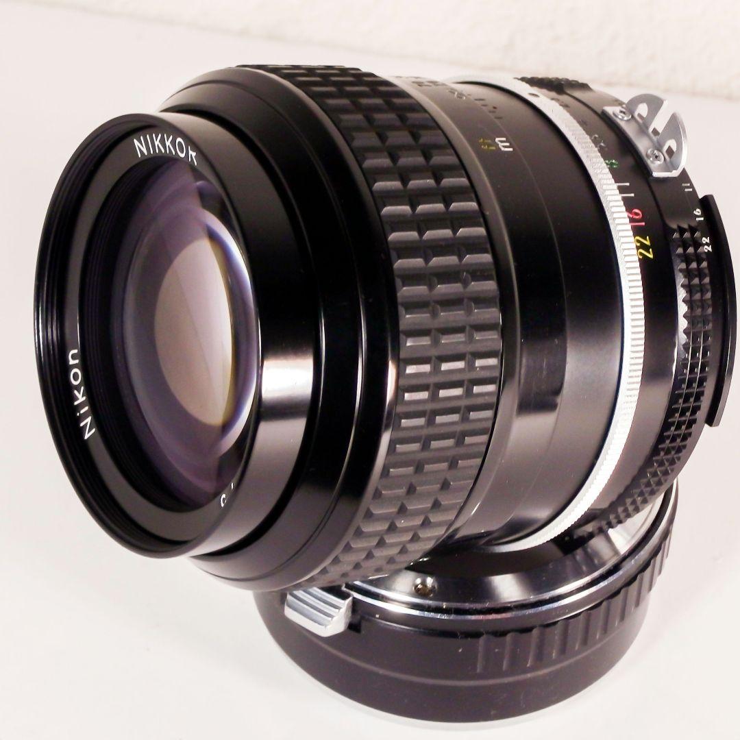 完動美品 ニコン Nikkor Ai 105mm f2.5 光学 外装共 綺麗