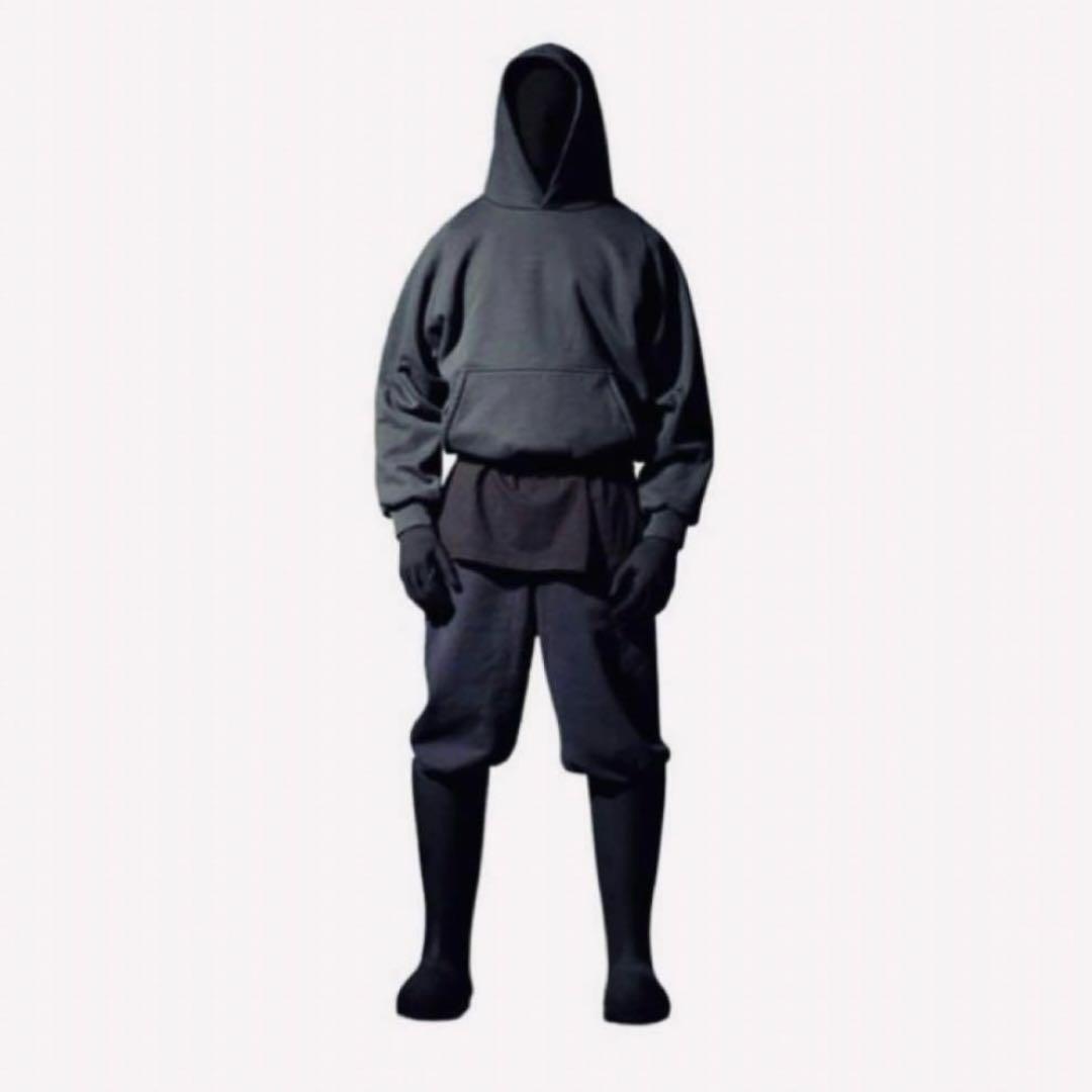 新品Yeezy Gap Balenciaga LOGO HOODIE black