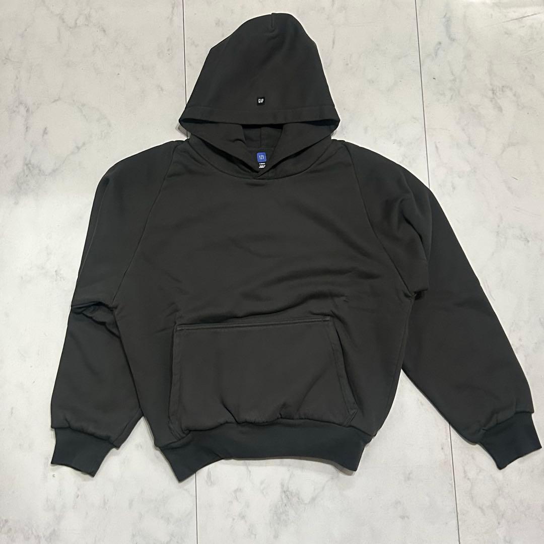 新品Yeezy Gap Balenciaga LOGO HOODIE black
