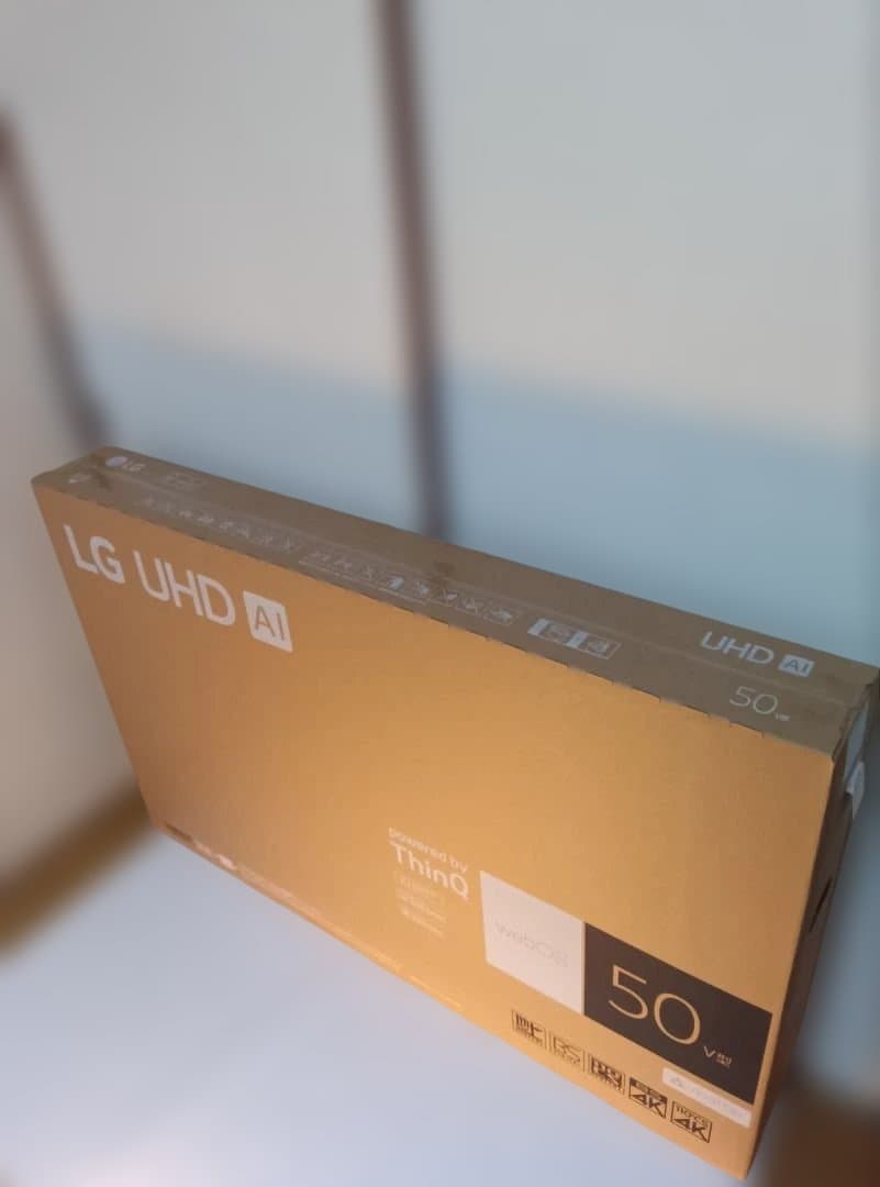 『新品・未開封』LG 50V型テレビ 50UT801C0JB