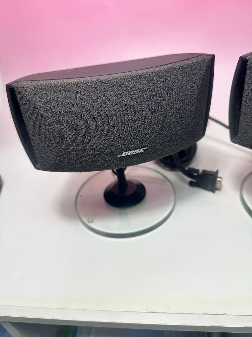 希少 BOSE ボーズ スピーカーシステム ホームシアターリモコン付き