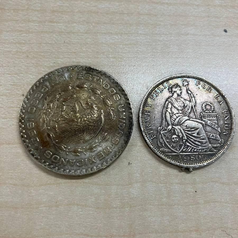 銀貨含む15枚セット アメリカ フランス ドイツ 他