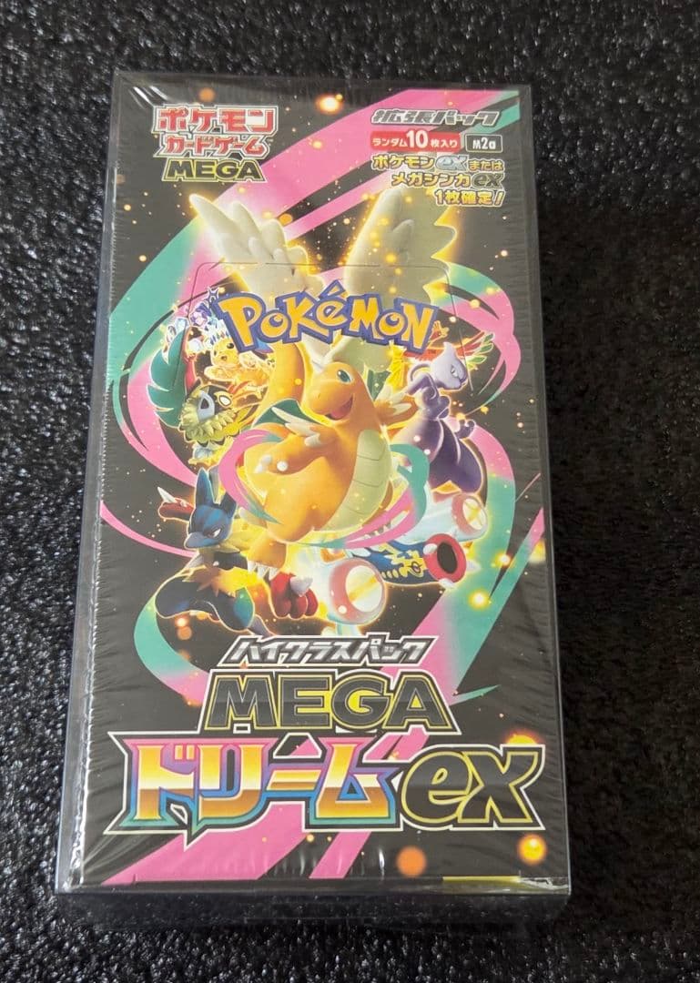 MEGAドリームex シュリンク付き 未開封 box ポケモンカード