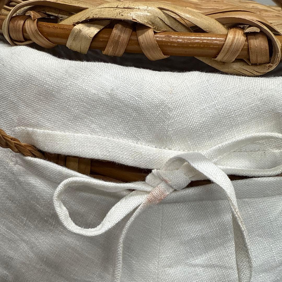 カトリーヌ ドゥヌアル ラタン バスケット