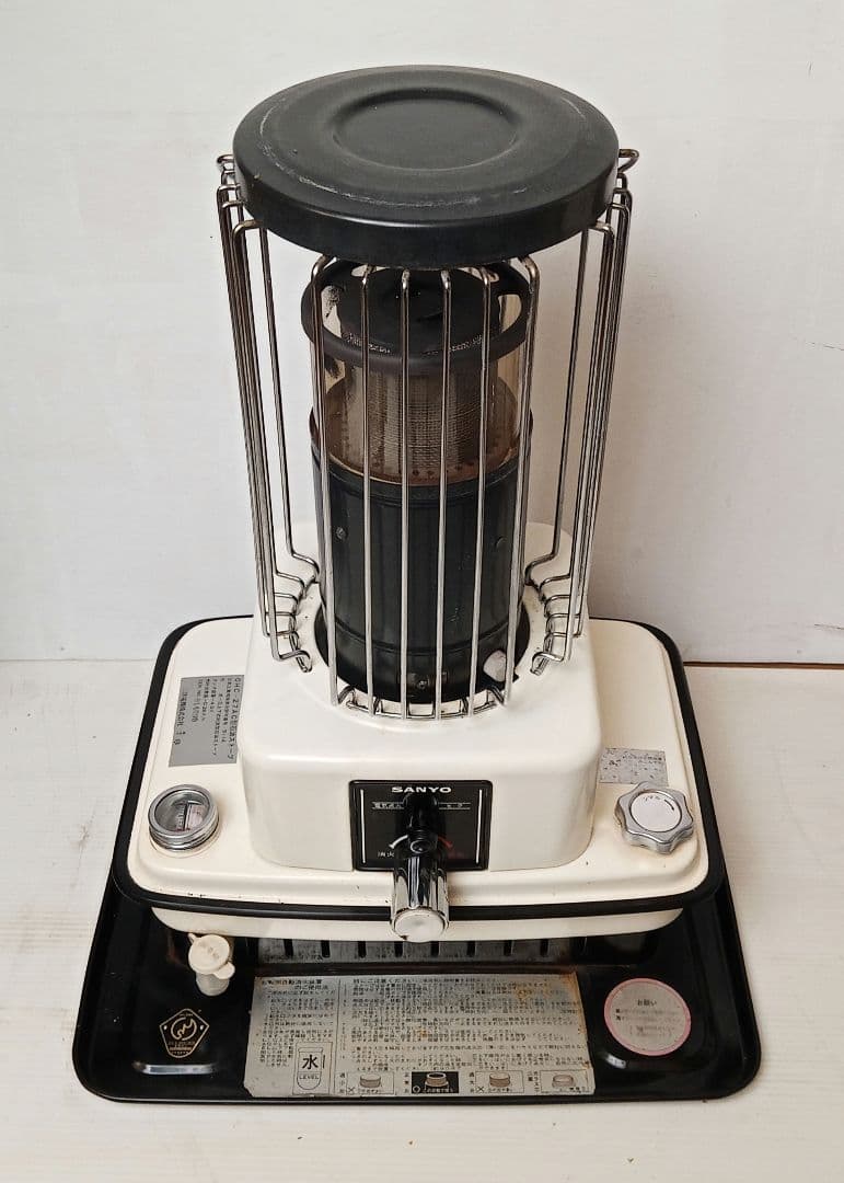 【美品 昭和レトロ メンテナンス済み】SANYO OHC-27AC 石油ストーブ