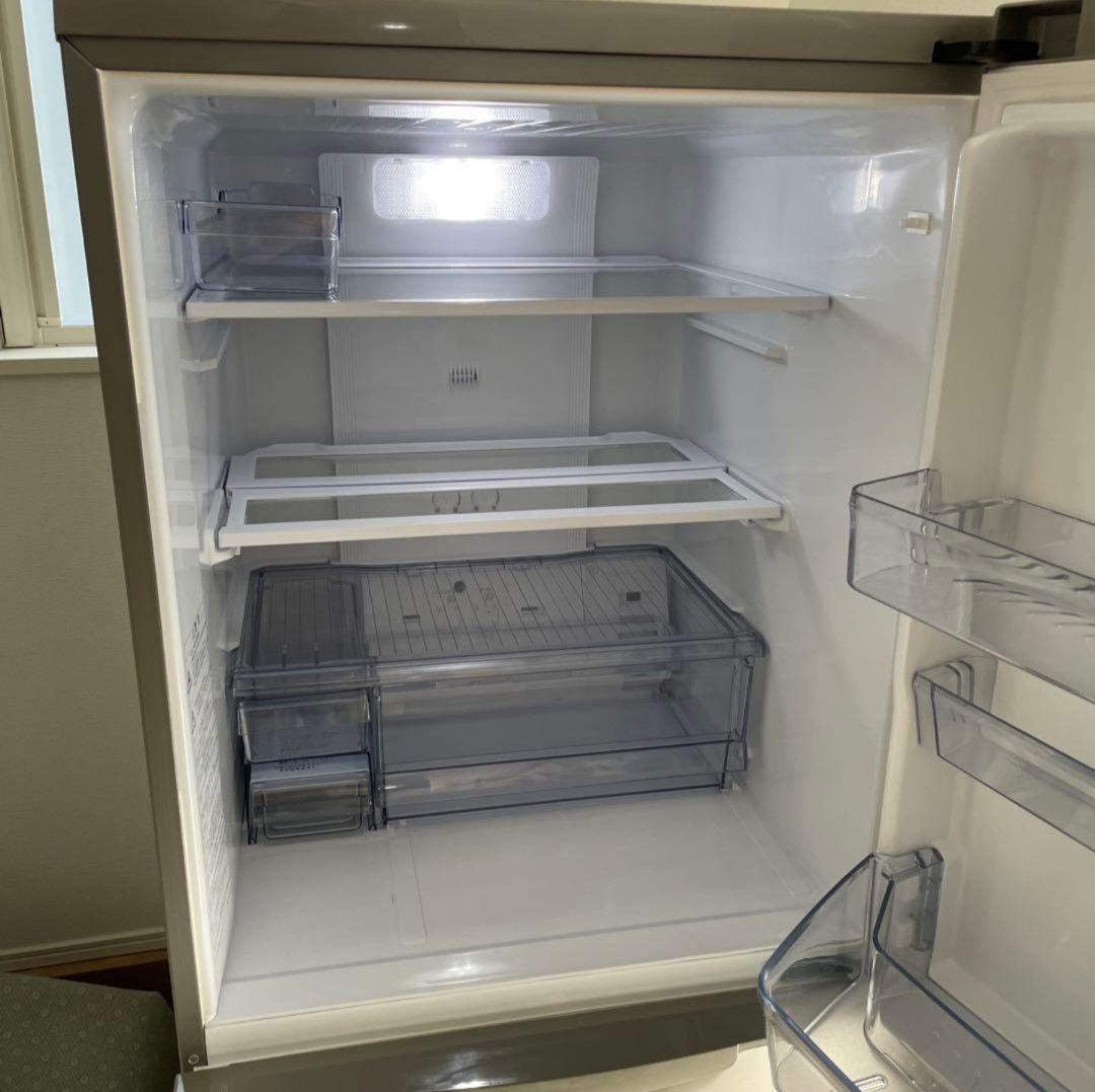 AQUA 冷蔵庫 AQR-KS27J N シャンパン 右開き 272L