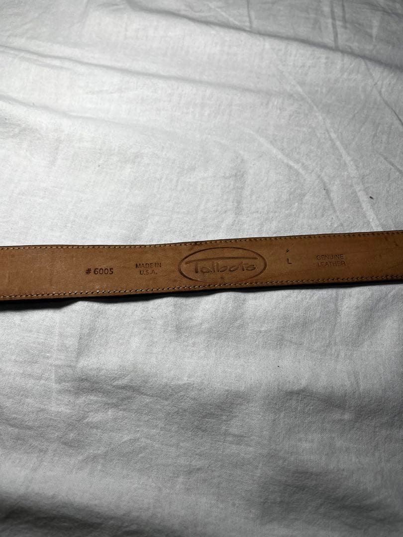 80s 90s Y2K USA製 Western belt vintage 本革