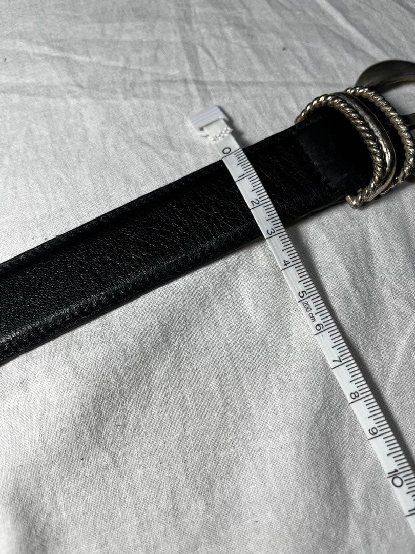 80s 90s Y2K USA製 Western belt vintage 本革