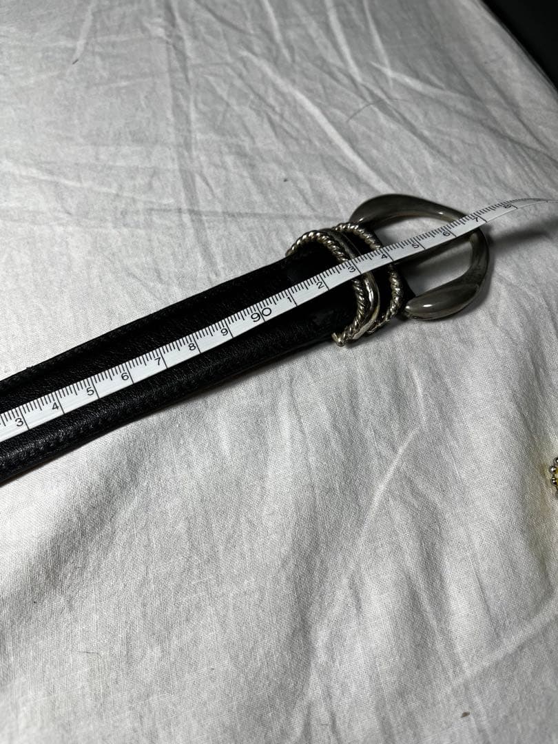 80s 90s Y2K USA製 Western belt vintage 本革