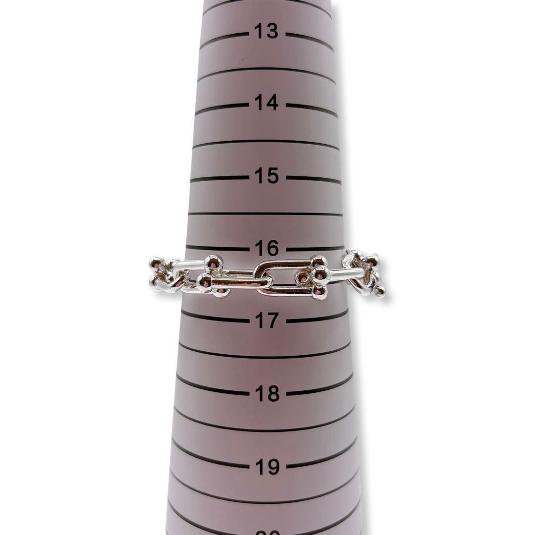 ティファニー ハードウェア ラージリンク 14コマ ブレスレット シルバー