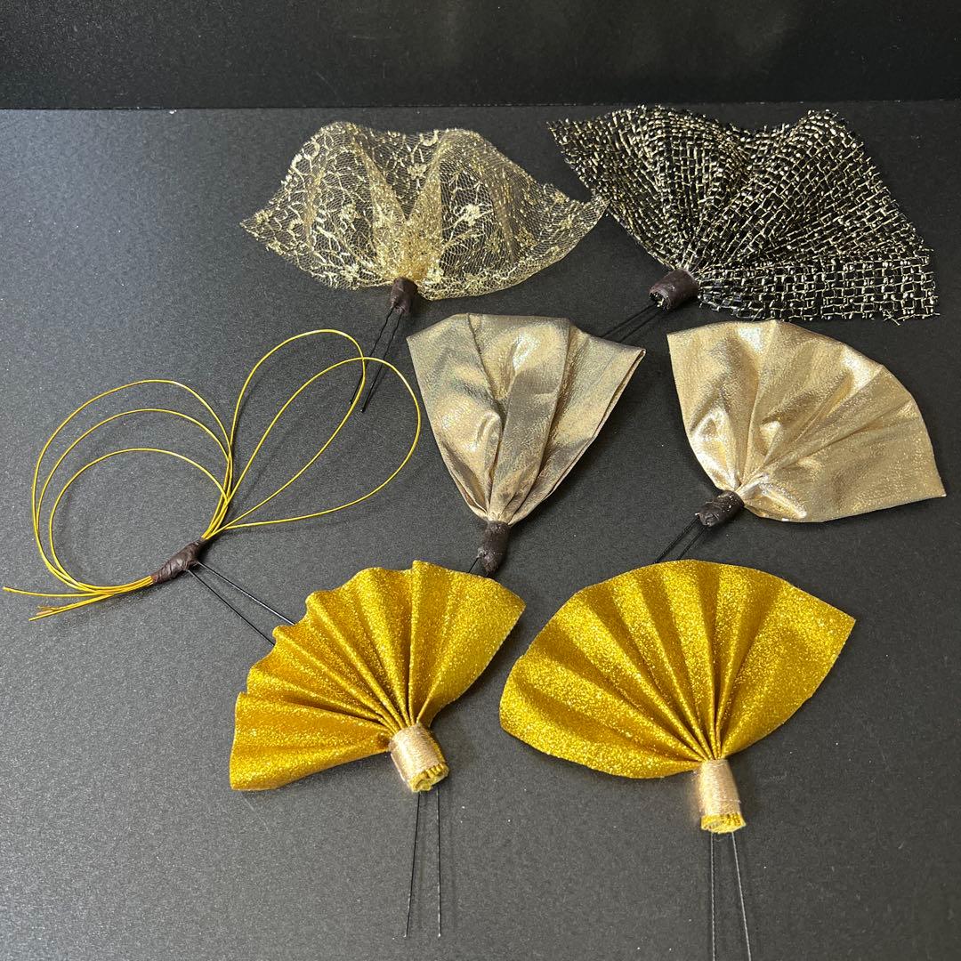 髪飾り・かんざし・成人式・結婚式・つまみ細工・豪華・超ド派手・振袖・花魁