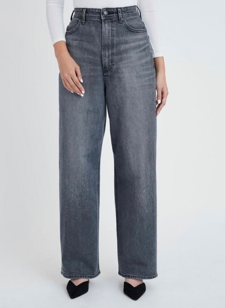 YANUK Joan デニムパンツ サイズ25 グレー