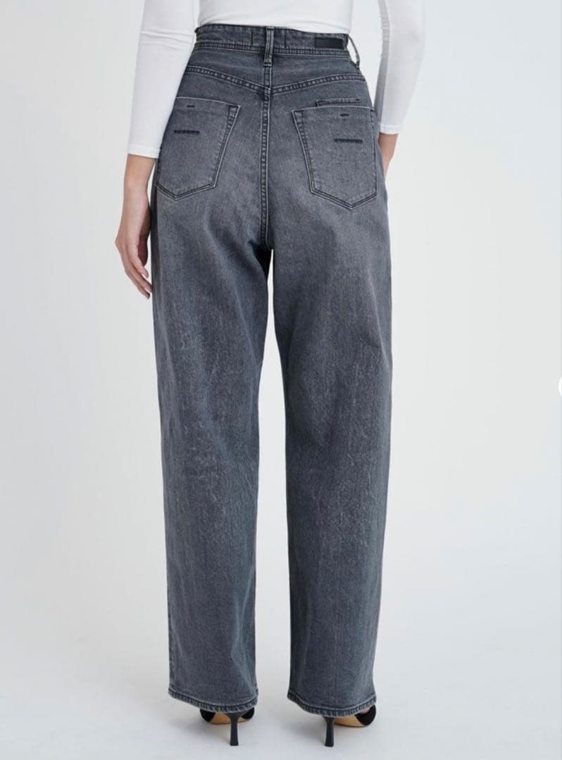 YANUK Joan デニムパンツ サイズ25 グレー