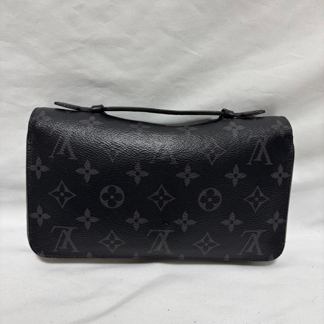 ルイヴィトン モノグラム エクリプス ジッピーXL M61698 メンズ 長財布