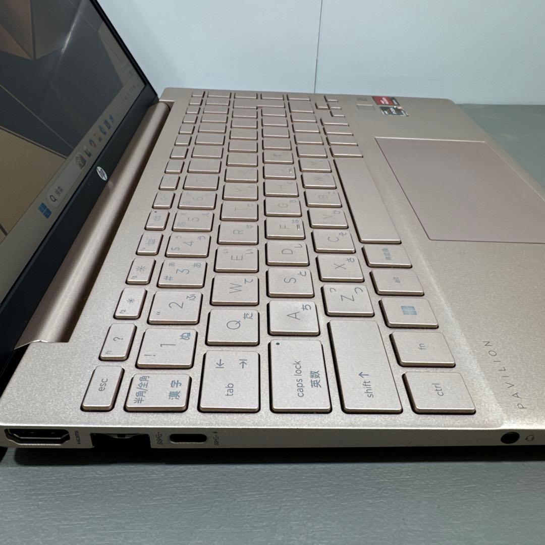 【希少】HPPavilionエアロピンクベージュ☘Ryzen5☘NVMe512