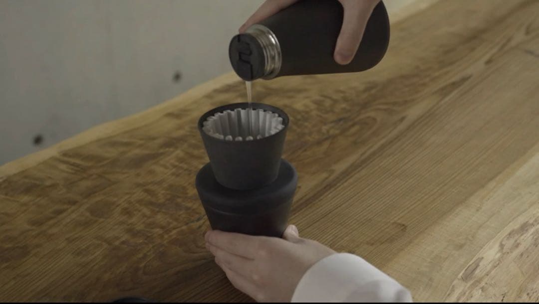 【丸山珈琲】Barista bottle ポータブルコーヒードリッパー