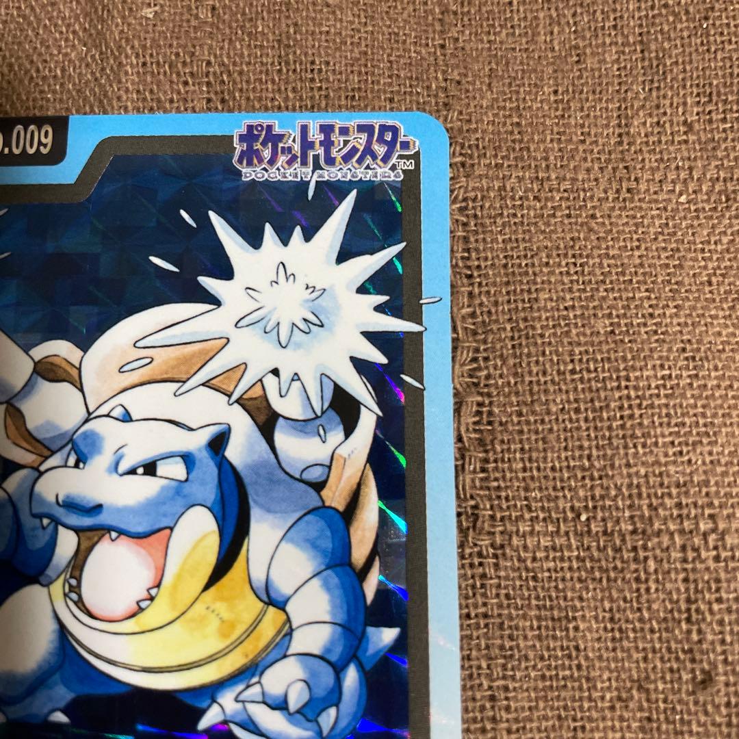 カードダス　バンダイ　ポケモン　カメックス　レア