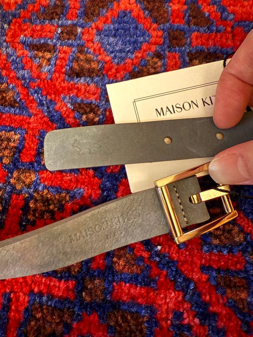 【新品未使用】メゾンキツネ　ベルト