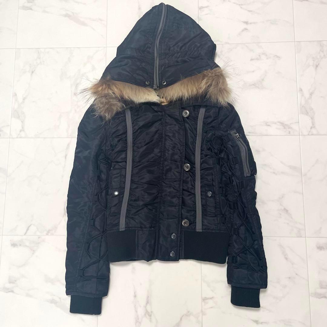 極美品 希少 アヴィレックス ヒョウ柄 フライトジャケット N-2B 短丈 S