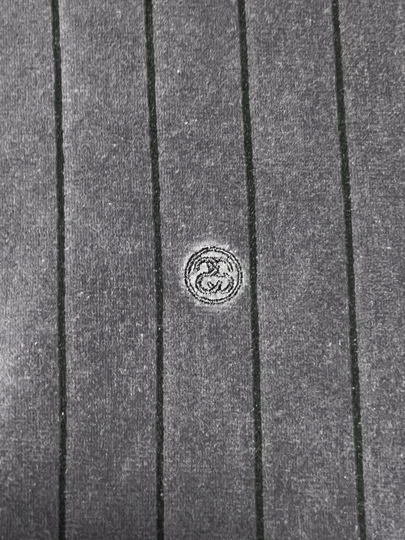 美品　Old Stussy vintage ストライプ柄 ベルベット生地　紺タグ
