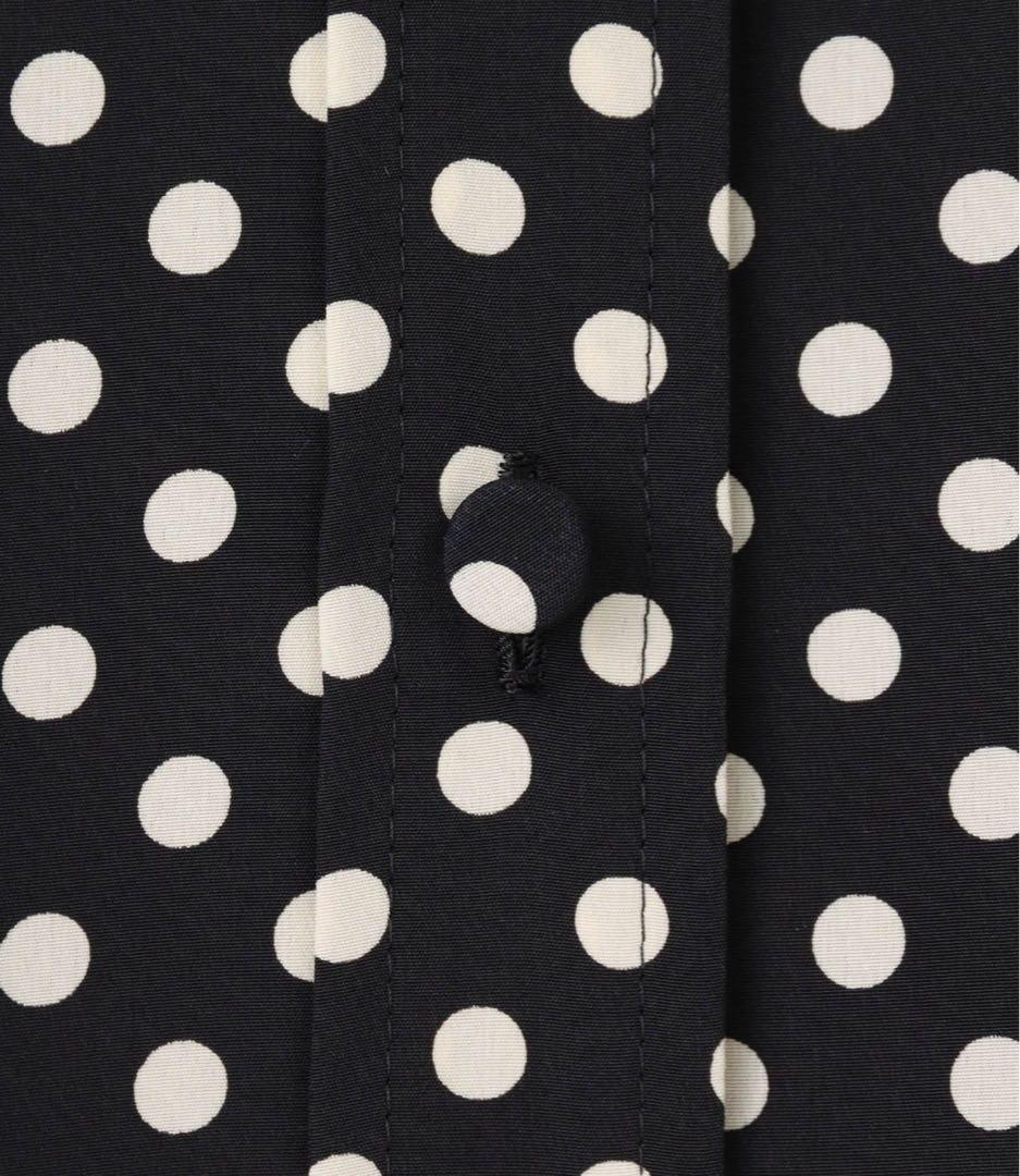 LOULOU WILLOUGHBY デシンドットフリルボウタイ 新品