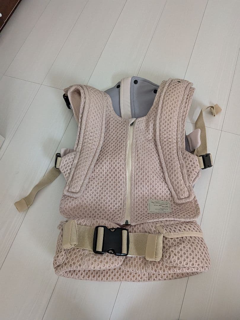 bebe swan メッシュ抱っこひも ベージュ