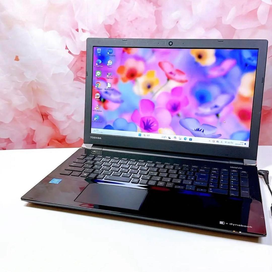 キレイ❤️新品爆速SSD✨windows11ノートパソコン✨オフィス カメラ薄型