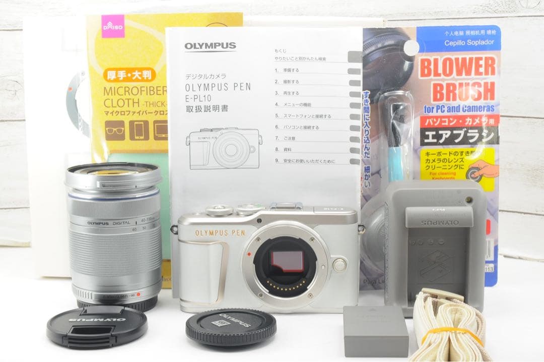 ❤️シャッター数605枚❤️Wi-Fi &自撮り❤️OLYMPUS E-PL10