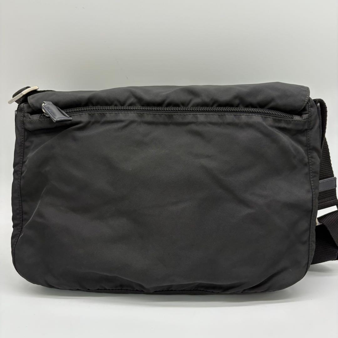 【良品！✨】PRADA プラダ メッセンジャー ショルダーバッグ ブラック
