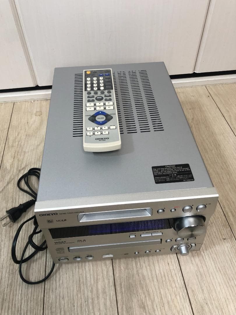 ONKYO オンキョー FR-N7FX CD/MDセンターユニット リモコン付