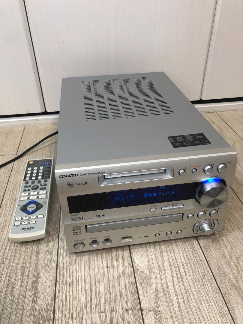 ONKYO オンキョー FR-N7FX CD/MDセンターユニット リモコン付