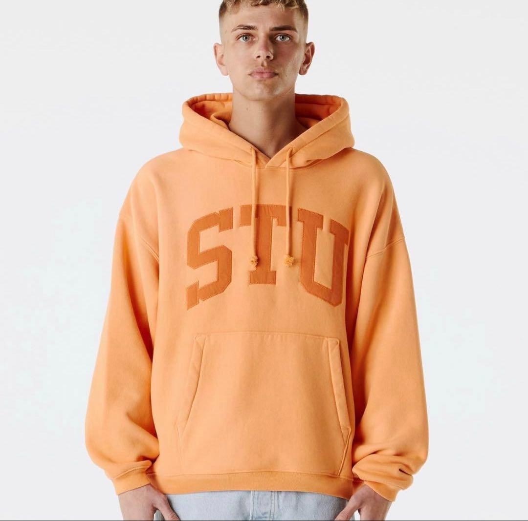 Stussy STUロゴ パーカー Mサイズ