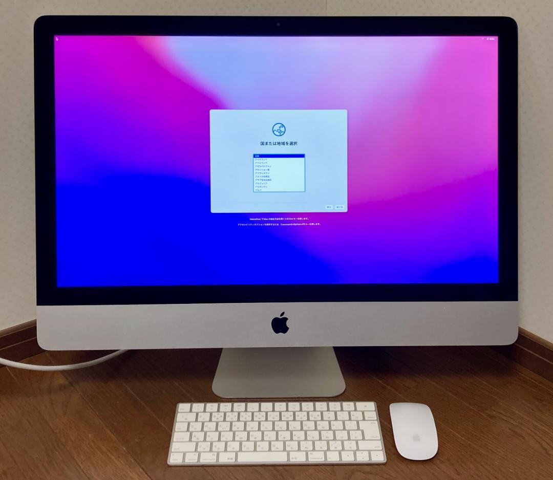 【SSD機最安 美品】iMac 5K 27インチ Late2015