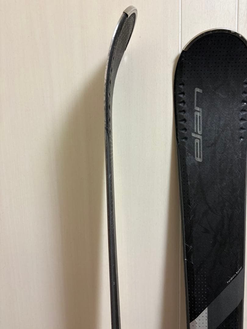 エラン ブラック スキー板 アルペンバインディング付き