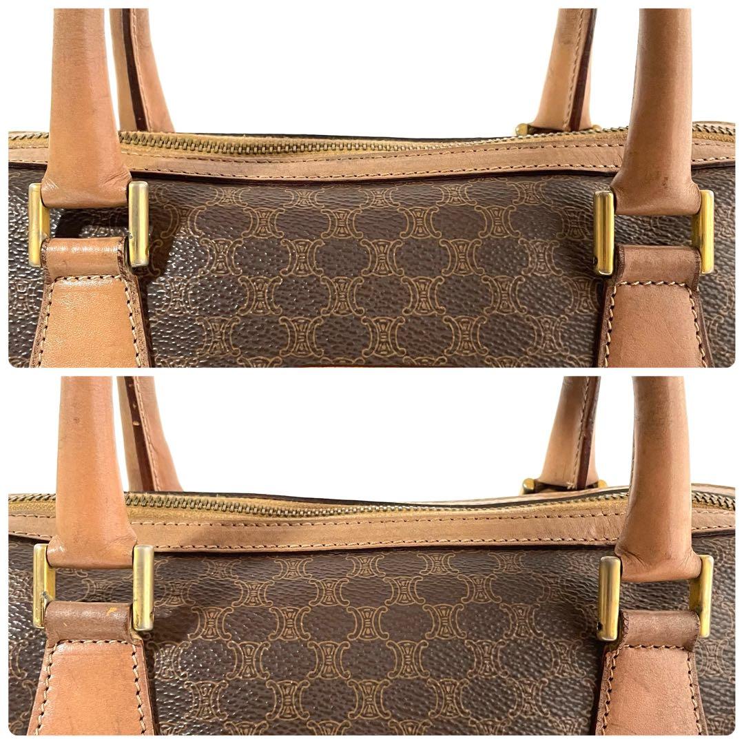 【良品】セリーヌ 2way ハンドバッグ トリオンフ マカダム