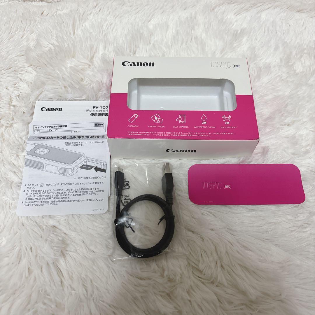 Canon inspic REC FV-100 デジタルカメラ アソビカメラ