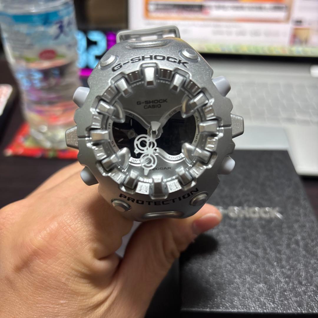 G-SHOCK GA-100 シルバー 腕時計