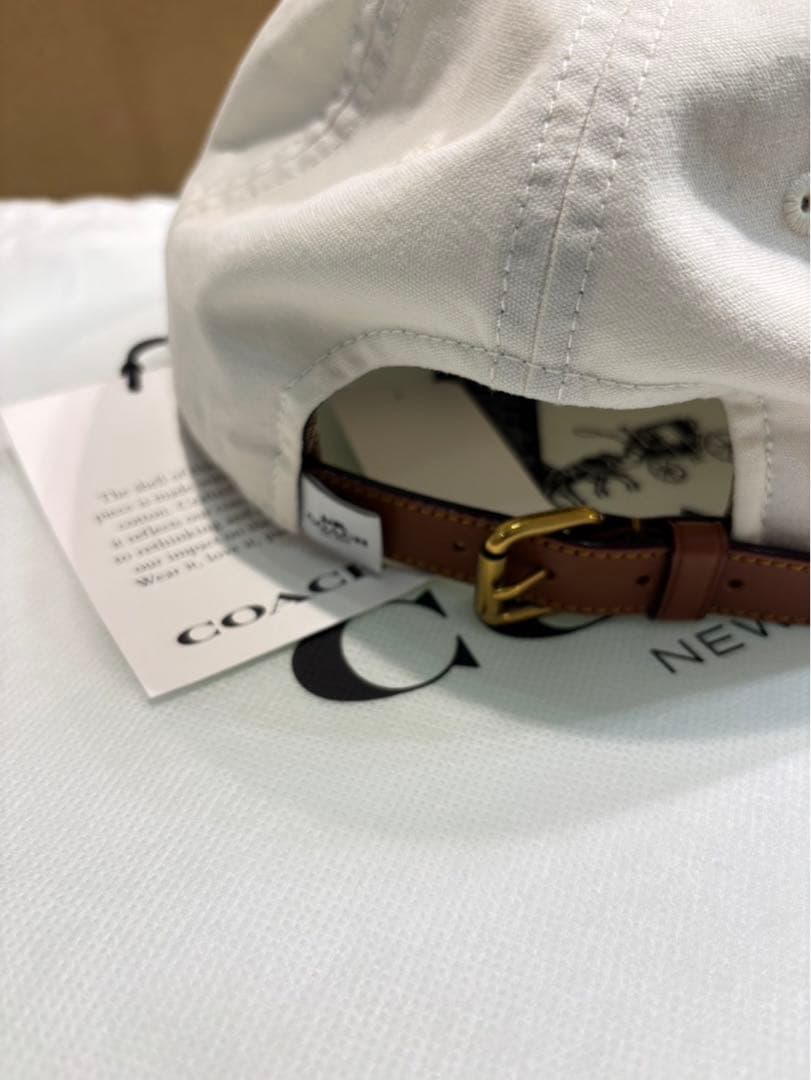 【新品本物】COACHコーチレキシーベースボールキャップシグネチャー帽子キャップ