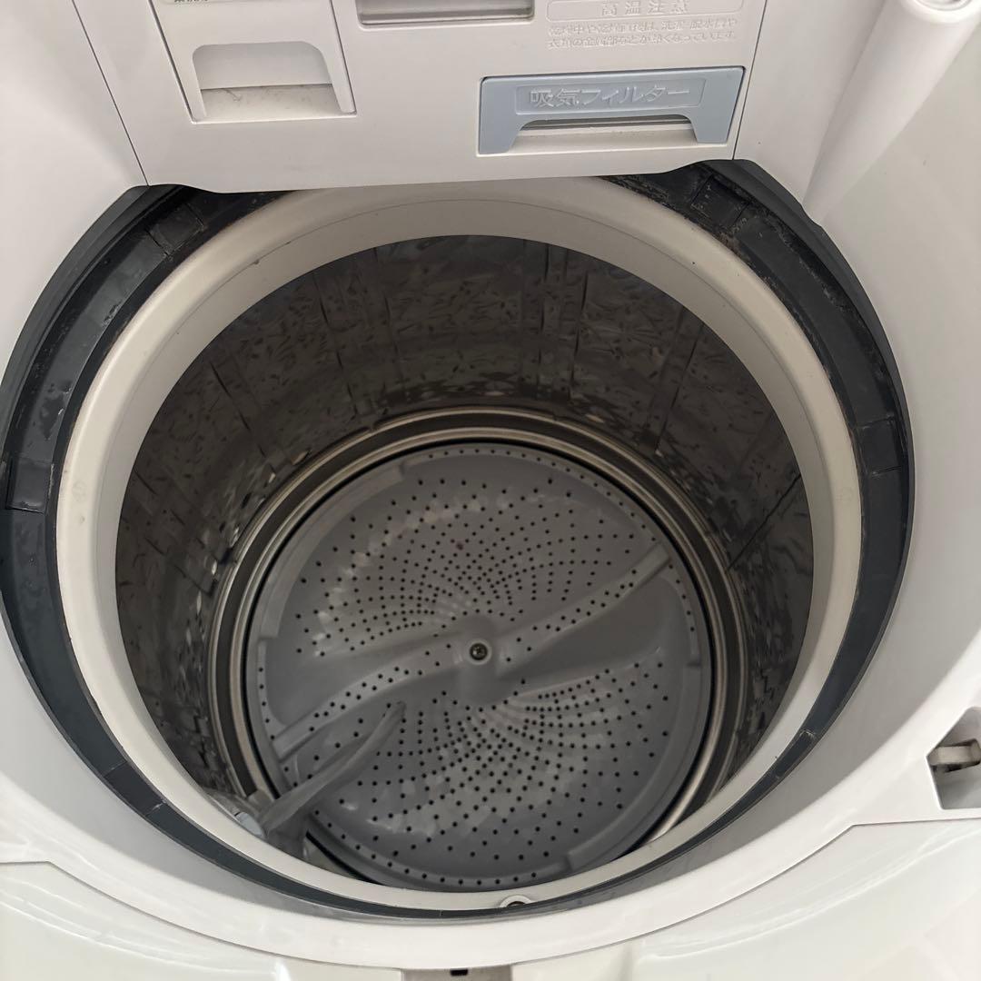 穴なし洗濯乾燥機　SHARP ES-PX8A-P 8kg プラズマクラスター
