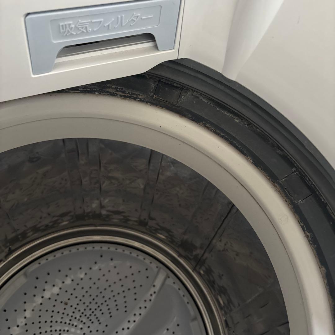 穴なし洗濯乾燥機　SHARP ES-PX8A-P 8kg プラズマクラスター