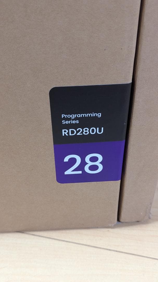 BenQ プログラミングモニター 28.2インチ 4Kモニター RD280U