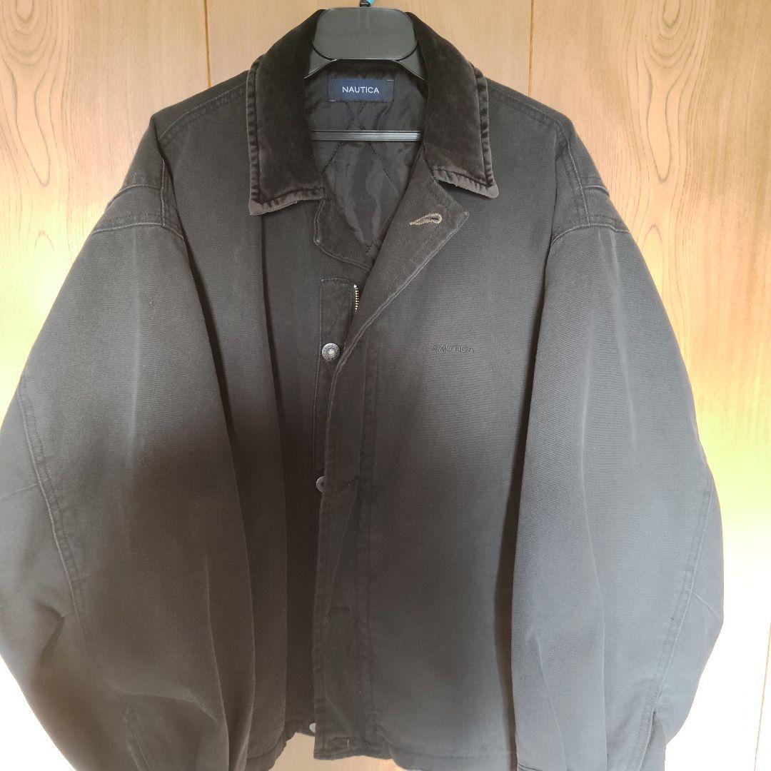 NAUTICA 中綿クラッシュド ダックブルゾン