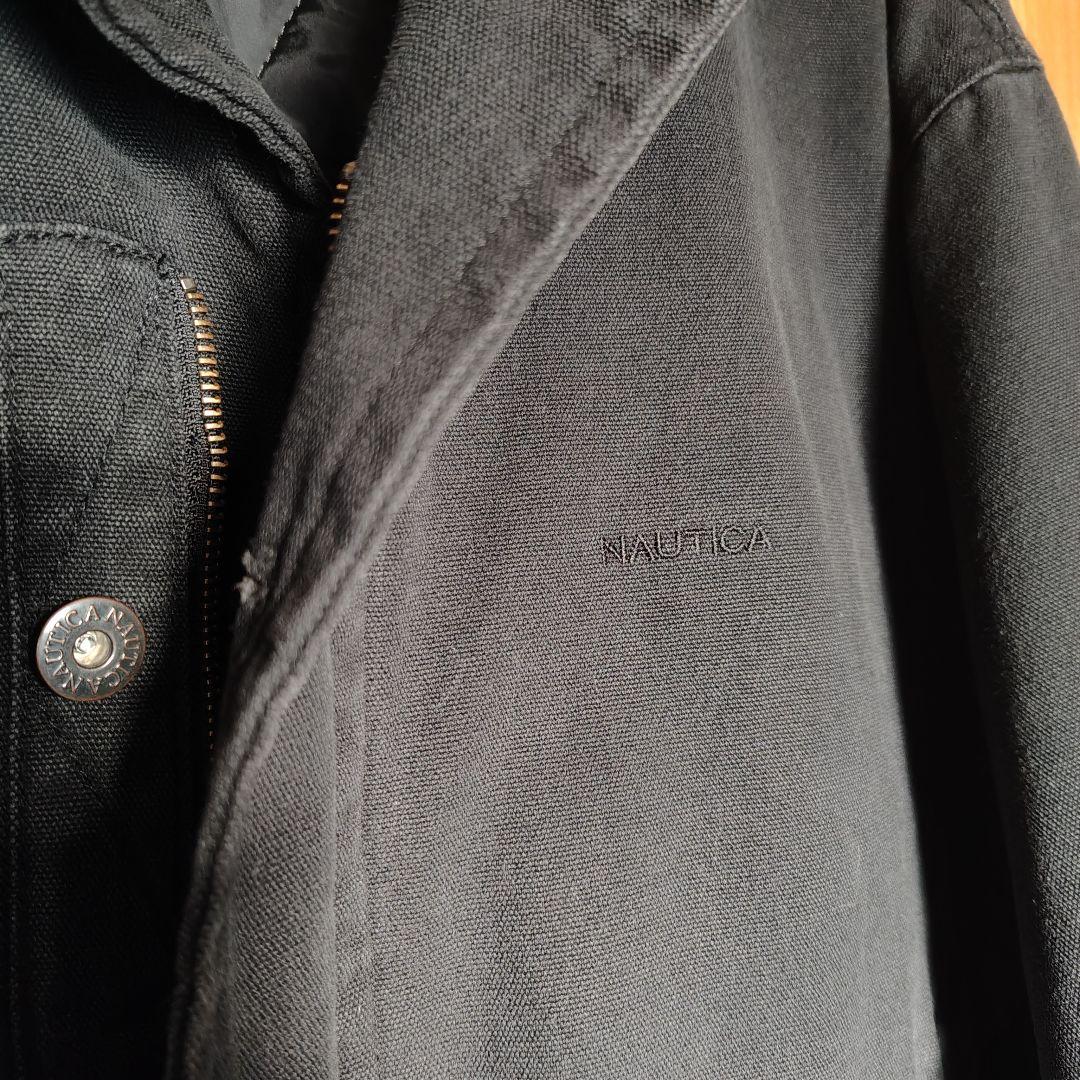 NAUTICA 中綿クラッシュド ダックブルゾン