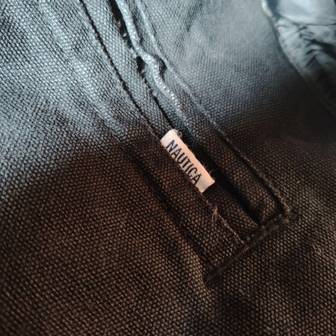 NAUTICA 中綿クラッシュド ダックブルゾン