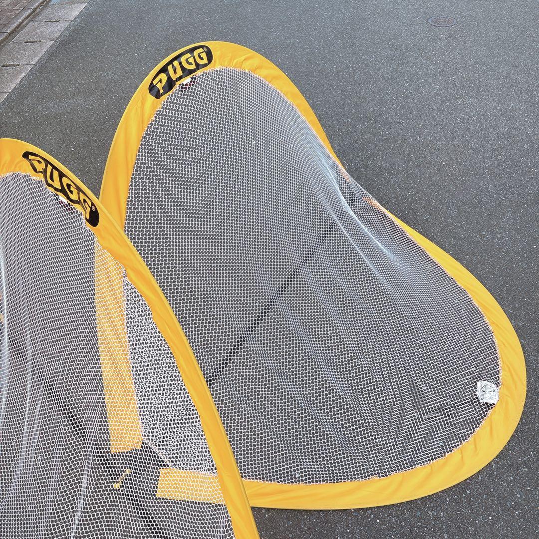 PUGG サッカーゴール 6フィート フットサル 折りたたみ ポータブル