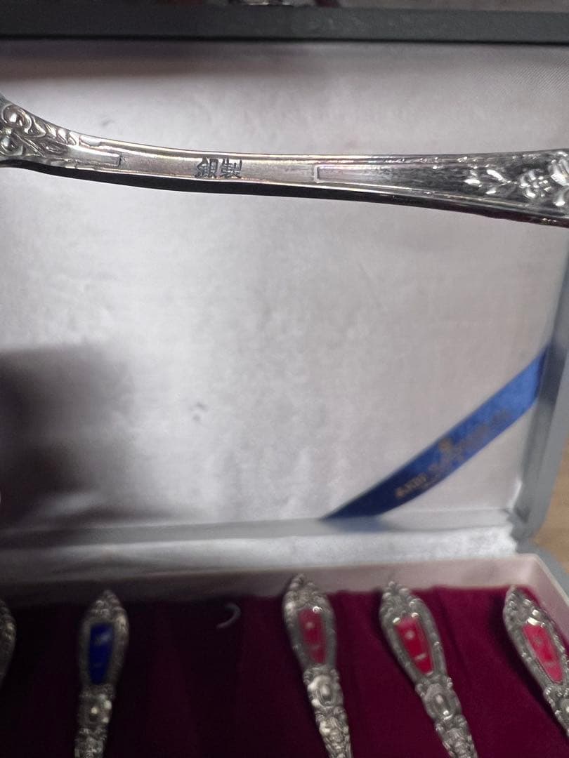 銀製スプーン6本セット 108g